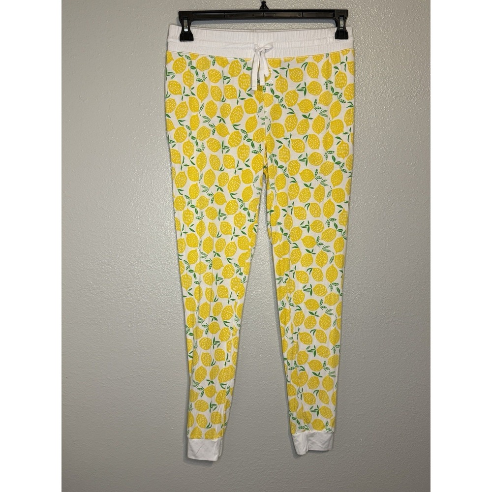Little Sleepies Womens Pajama Pants Small OG Lemons Bamboo Joggers‎